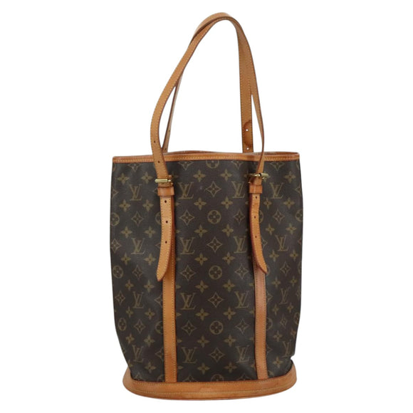 LOUIS VUITTON Monogram Bucket GM Shoulder Bag M42236 LV Auth fm4258