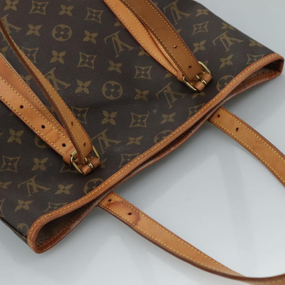 LOUIS VUITTON Monogram Bucket GM Shoulder Bag M42236 LV Auth fm4258