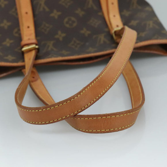 LOUIS VUITTON Monogram Bucket GM Shoulder Bag M42236 LV Auth fm4258