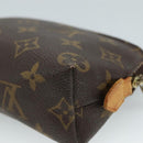 LOUIS VUITTON Monogram Pochette Cosmetic PM Cosmetic Pouch M47515 LV Auth fm4262-15