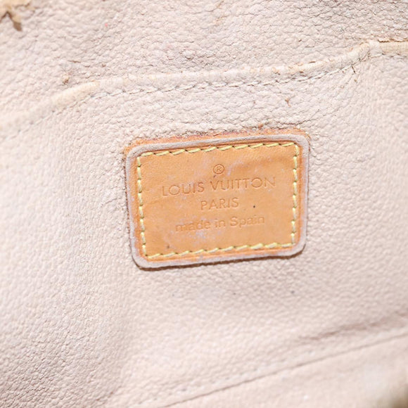 LOUIS VUITTON Monogram Pochette Cosmetic PM Cosmetic Pouch M47515 LV Auth fm4262