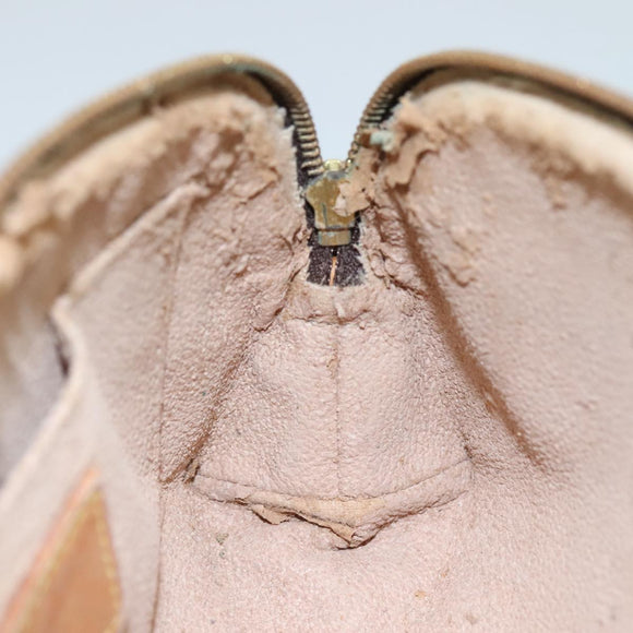 LOUIS VUITTON Monogram Pochette Cosmetic PM Cosmetic Pouch M47515 LV Auth fm4262