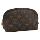 LOUIS VUITTON Monogram Pochette Cosmetic PM Cosmetic Pouch M47515 LV Auth fm4262-1