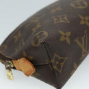 LOUIS VUITTON Monogram Pochette Cosmetic PM Cosmetic Pouch M47515 LV Auth fm4262-14
