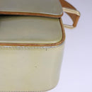 LOUIS VUITTON Monogram Vernis Christie GM Shoulder Bag Gris M91148 Auth fm4264-15