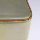 LOUIS VUITTON Monogram Vernis Christie GM Shoulder Bag Gris M91148 Auth fm4264-17