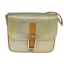 LOUIS VUITTON Monogram Vernis Christie GM Shoulder Bag Gris M91148 Auth fm4264-13