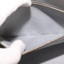 LOUIS VUITTON Monogram Vernis Christie GM Shoulder Bag Gris M91148 Auth fm4264-22