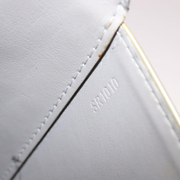 LOUIS VUITTON Monogram Vernis Christie GM Shoulder Bag Gris M91148 Auth fm4264