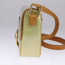 LOUIS VUITTON Monogram Vernis Christie GM Shoulder Bag Gris M91148 Auth fm4264-4