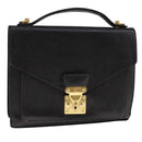 LOUIS VUITTON Epi Monceau 28 Hand Bag Black M52122 LV Auth fm4266-1
