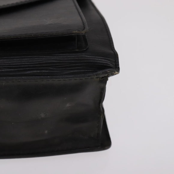 LOUIS VUITTON Epi Monceau 28 Hand Bag Black M52122 LV Auth fm4266