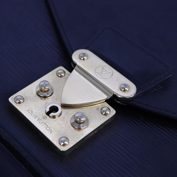 LOUIS VUITTON Epi Monceau 28 Hand Bag Black M52122 LV Auth fm4266