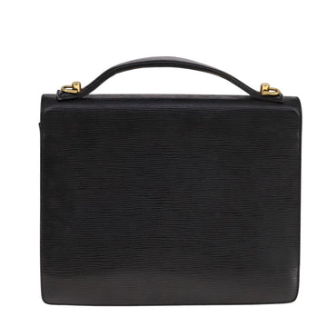 LOUIS VUITTON Epi Monceau 28 Hand Bag Black M52122 LV Auth fm4266 - 0