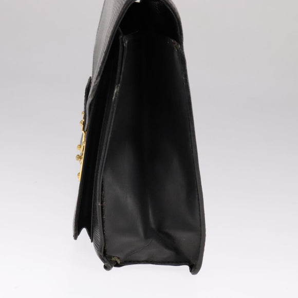 LOUIS VUITTON Epi Monceau 28 Hand Bag Black M52122 LV Auth fm4266