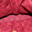 CARTIER Shoulder Bag Leather Yellow Auth fm4267-12