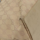 GUCCI GG Canvas Tote Bag Beige 31243 Auth fm4274-15