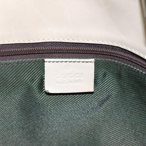 GUCCI GG Canvas Tote Bag Beige 31243 Auth fm4274