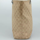 GUCCI GG Canvas Tote Bag Beige 31243 Auth fm4274-4
