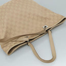 GUCCI GG Canvas Tote Bag Beige 31243 Auth fm4274-6
