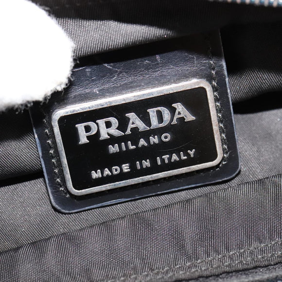 PRADA Shoulder Bag Nylon Black Auth fm4279