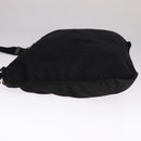 PRADA Shoulder Bag Nylon Black Auth fm4279-3