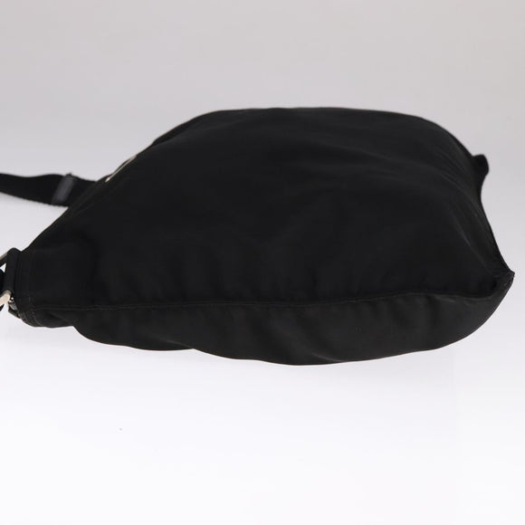 PRADA Shoulder Bag Nylon Black Auth fm4279