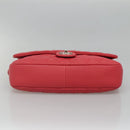 CHANEL Matelasse 31 Chain Shoulder Bag Calf Skin Pink CC Auth fm4289V-5