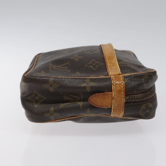 LOUIS VUITTON Monogram Compiegne 23 Clutch Bag M51847 LV Auth fm4345