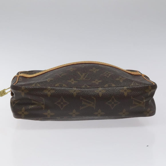 LOUIS VUITTON Monogram Compiegne 23 Clutch Bag M51847 LV Auth fm4345