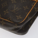 LOUIS VUITTON Monogram Compiegne 23 Clutch Bag M51847 LV Auth fm4345-7