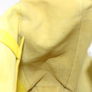 CELINE Hand Bag Leather Yellow Auth fm4363-20