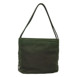 PRADA Tote Bag Nylon Khaki Auth fm4369