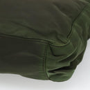 PRADA Tote Bag Nylon Khaki Auth fm4369-9