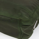 PRADA Tote Bag Nylon Khaki Auth fm4369-15