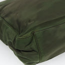 PRADA Tote Bag Nylon Khaki Auth fm4369-16