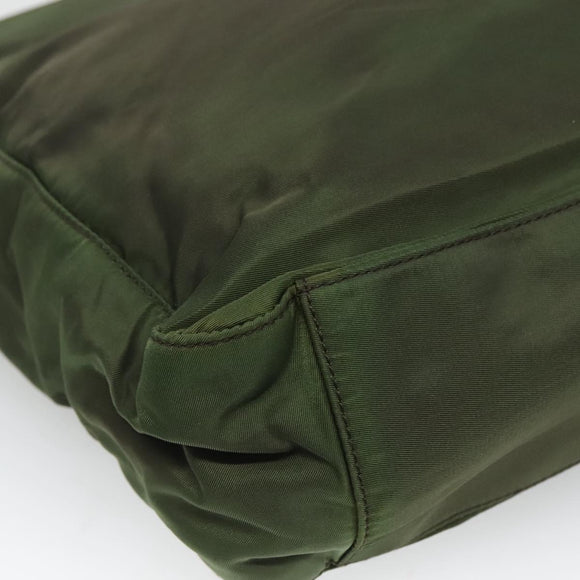 PRADA Tote Bag Nylon Khaki Auth fm4369