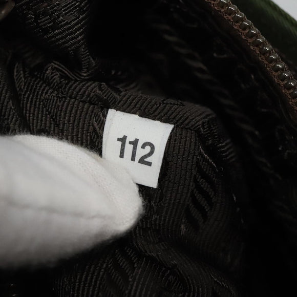 PRADA Tote Bag Nylon Khaki Auth fm4369