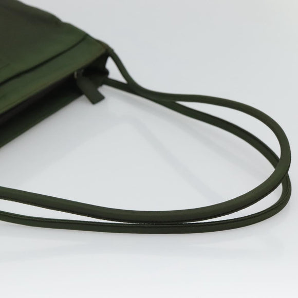 PRADA Tote Bag Nylon Khaki Auth fm4369