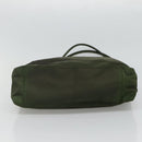 PRADA Tote Bag Nylon Khaki Auth fm4369-5