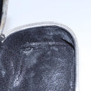 GUCCI Bamboo Vanity Pouch Patent leather White 032 1956 0151 Auth fm4397-18