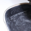 GUCCI Bamboo Vanity Pouch Patent leather White 032 1956 0151 Auth fm4397-19