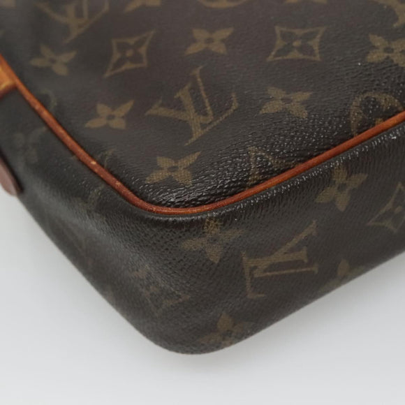 LOUIS VUITTON Monogram Compiegne 23 Clutch Bag M51847 LV Auth fm4399