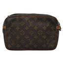 LOUIS VUITTON Monogram Compiegne 23 Clutch Bag M51847 LV Auth fm4399-2