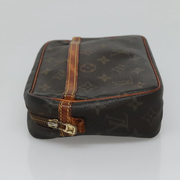 LOUIS VUITTON Monogram Compiegne 23 Clutch Bag M51847 LV Auth fm4399