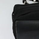 Salvatore Ferragamo Vala Shoulder Bag Canvas Black Auth fm4422-12