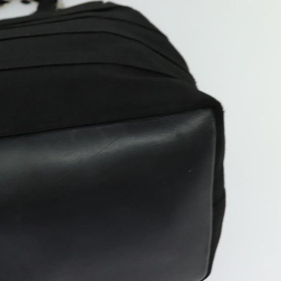 Salvatore Ferragamo Vala Shoulder Bag Canvas Black Auth fm4422