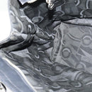 Salvatore Ferragamo Vala Shoulder Bag Canvas Black Auth fm4422-17