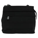 Salvatore Ferragamo Vala Shoulder Bag Canvas Black Auth fm4422-2