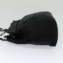 Salvatore Ferragamo Vala Shoulder Bag Canvas Black Auth fm4422-4